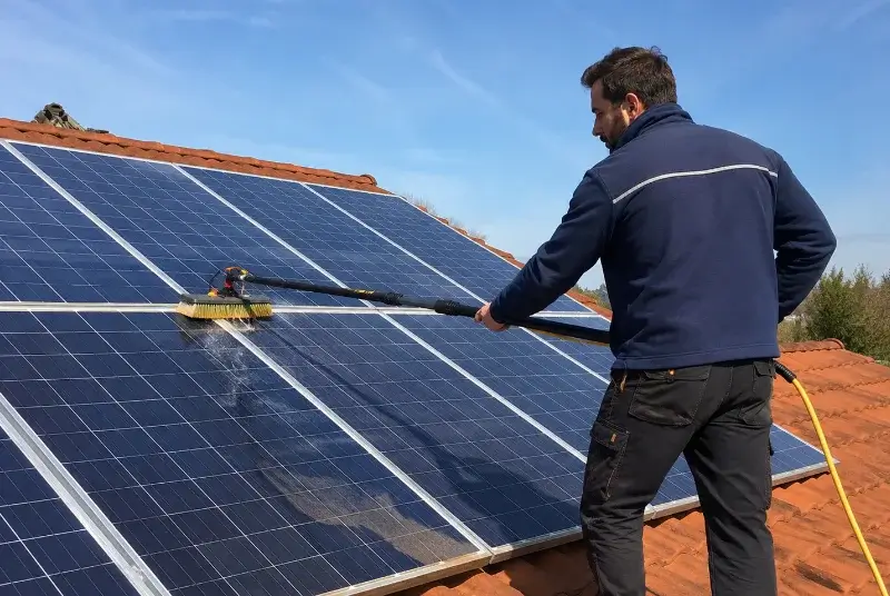 Nettoyage et entretien de panneaux solaires à Annœullin